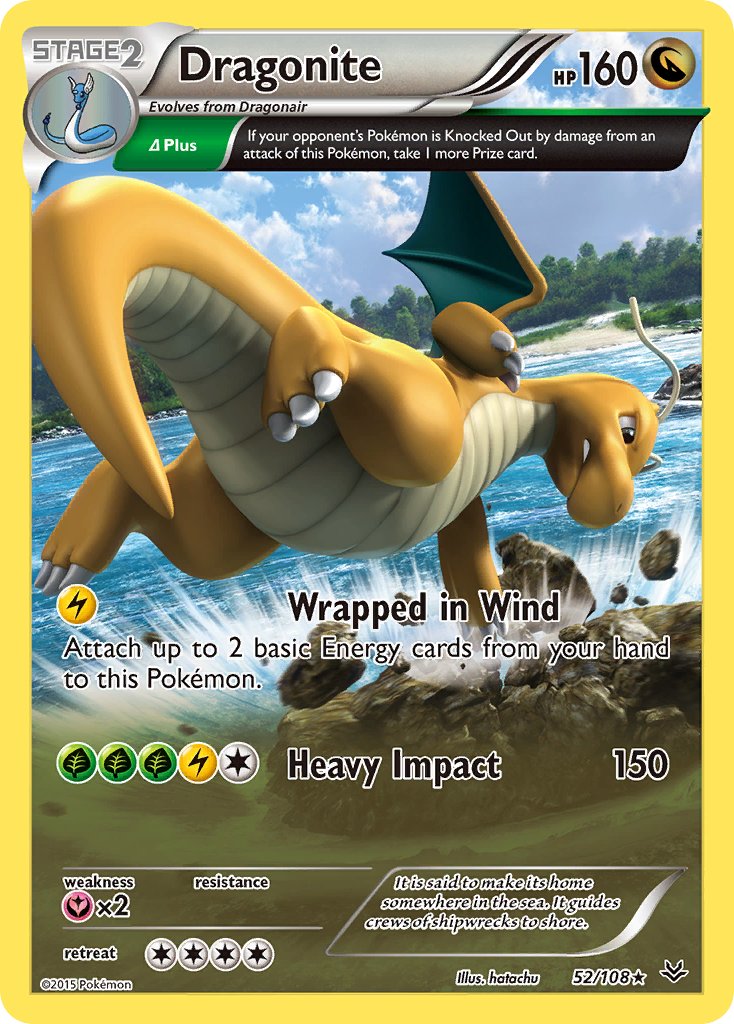 Dragonite (52/108) (Theme Deck Exclusive) [XY: Roaring Skies] | Rock City Comics