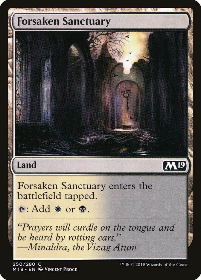 Forsaken Sanctuary [Core Set 2019] | Rock City Comics