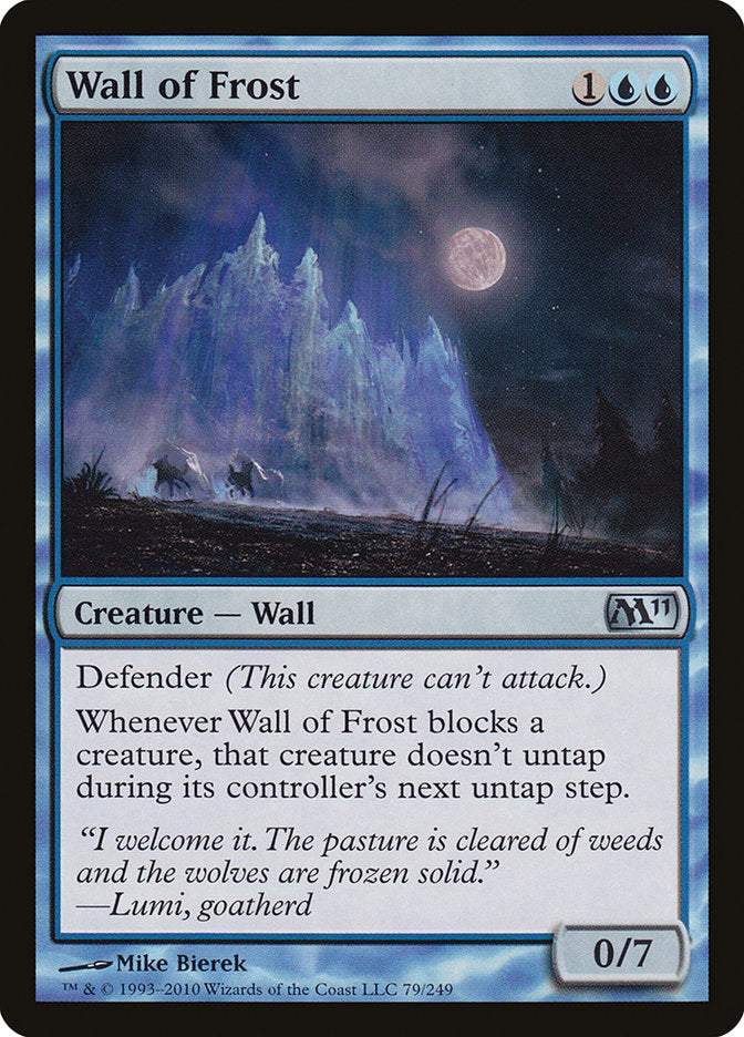 Wall of Frost [Magic 2011] | Rock City Comics