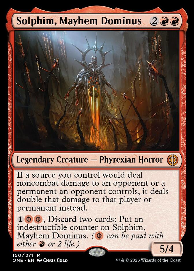 Solphim, Mayhem Dominus [Phyrexia: All Will Be One] | Rock City Comics