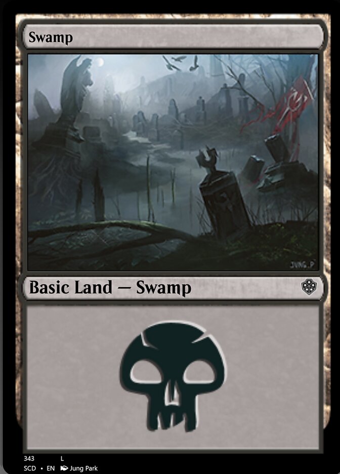 Swamp (343) [Starter Commander Decks] | Rock City Comics