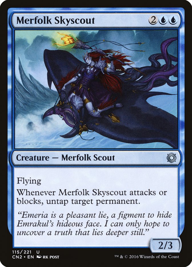 Merfolk Skyscout [Conspiracy: Take the Crown] | Rock City Comics