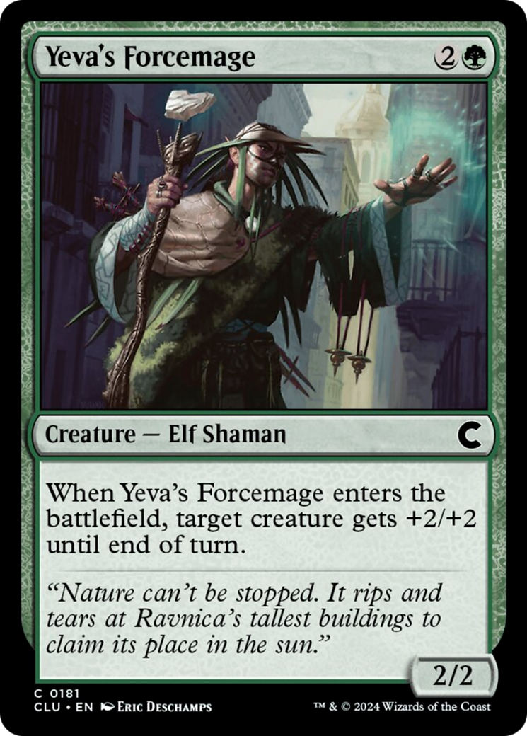 Yeva's Forcemage [Ravnica: Clue Edition] | Rock City Comics