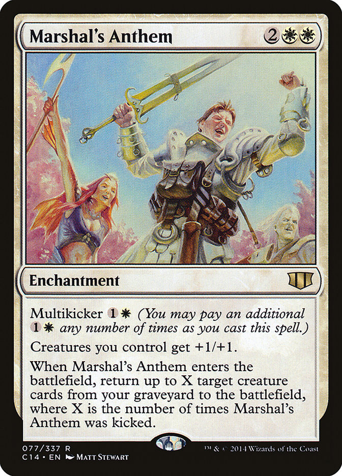 Marshal's Anthem [Commander 2014] | Rock City Comics