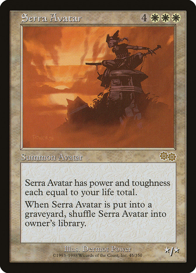 Serra Avatar [Urza's Saga] | Rock City Comics