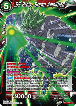 SS Broly, Brawn Amplified (Uncommon) [BT13-024] | Rock City Comics