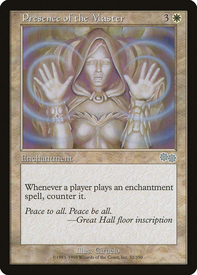 Presence of the Master [Urza's Saga] | Rock City Comics