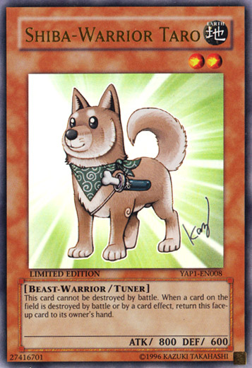 Shiba-Warrior Taro [YAP1-EN008] Ultra Rare | Rock City Comics