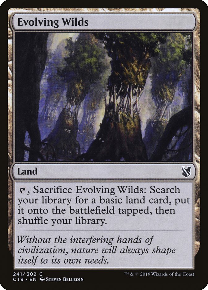 Evolving Wilds [Commander 2019] | Rock City Comics