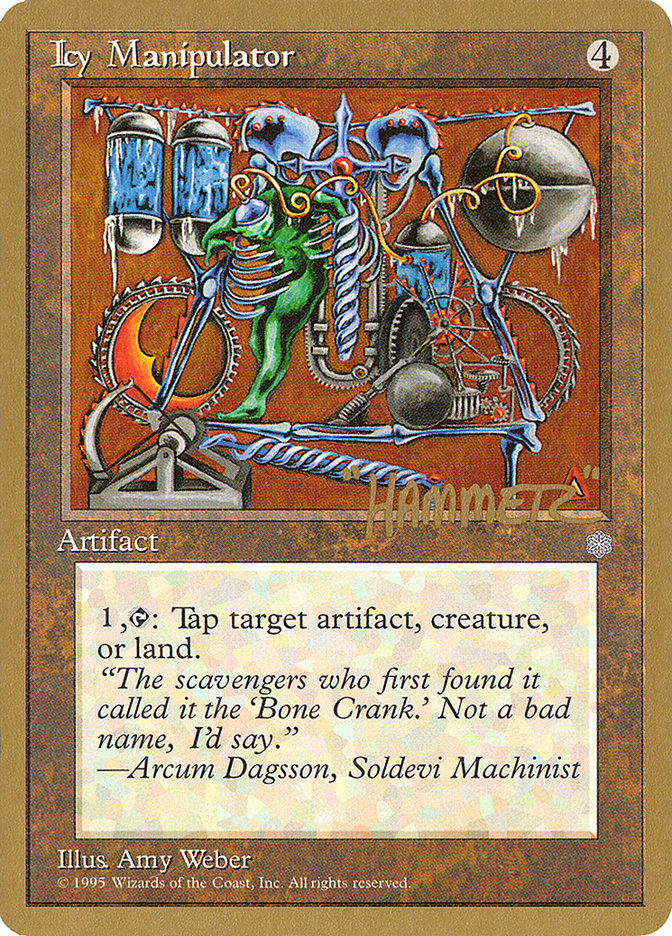 Icy Manipulator (Shawn "Hammer" Regnier) [Pro Tour Collector Set] | Rock City Comics
