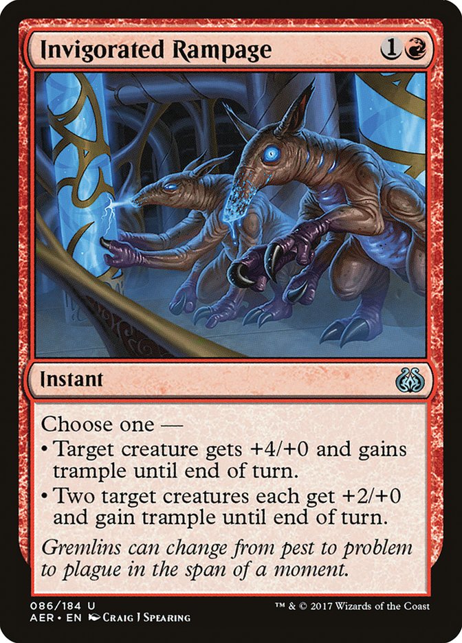 Invigorated Rampage [Aether Revolt] | Rock City Comics