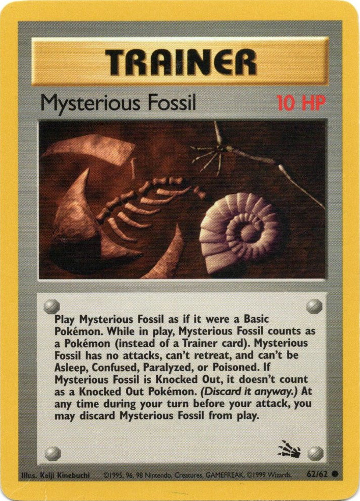 Mysterious Fossil (62/62) [Fossil Unlimited] | Rock City Comics