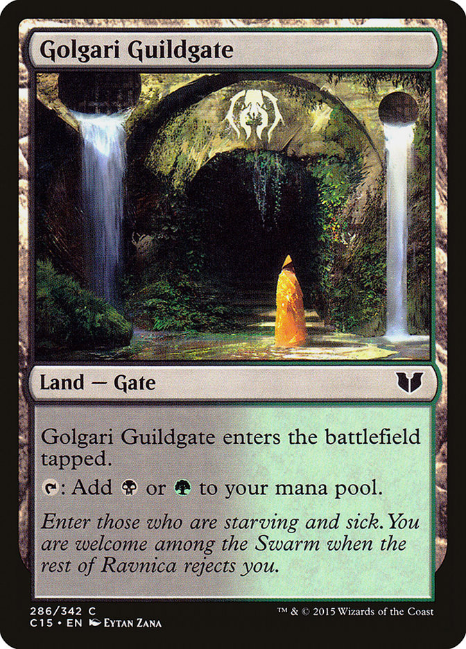 Golgari Guildgate [Commander 2015] | Rock City Comics