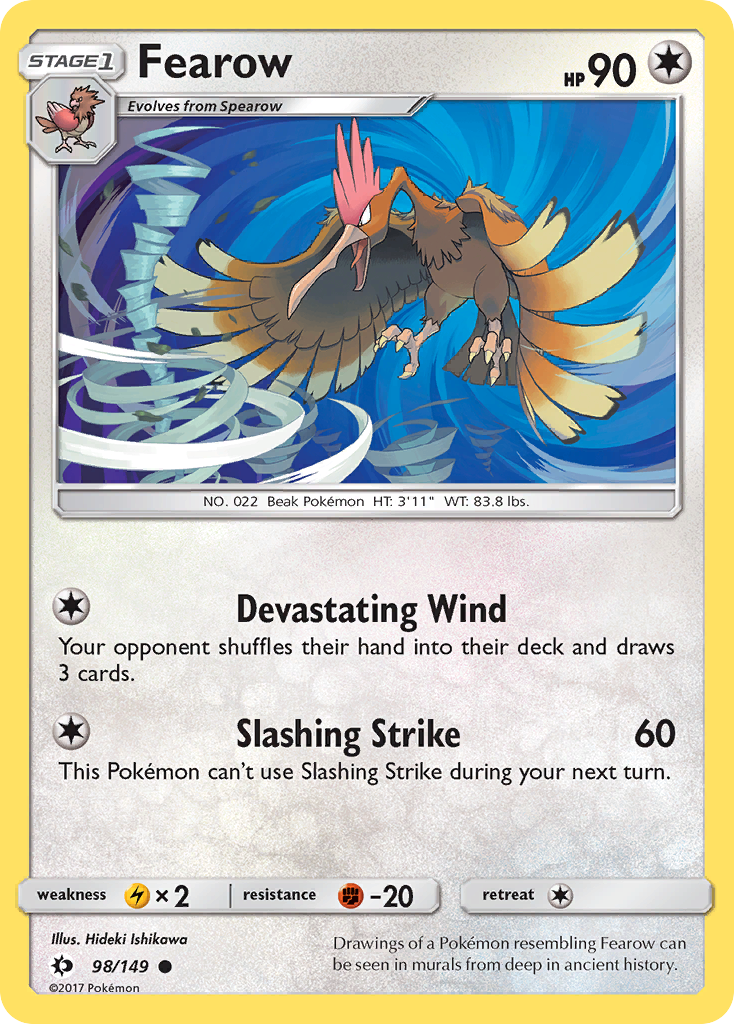 Fearow (98/149) [Sun & Moon: Base Set] | Rock City Comics