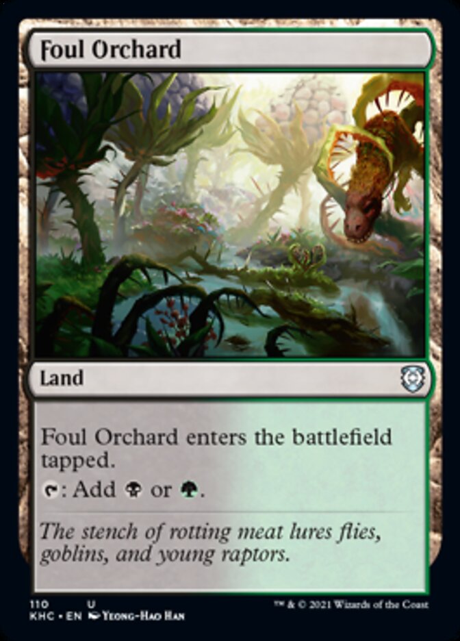 Foul Orchard [Kaldheim Commander] | Rock City Comics