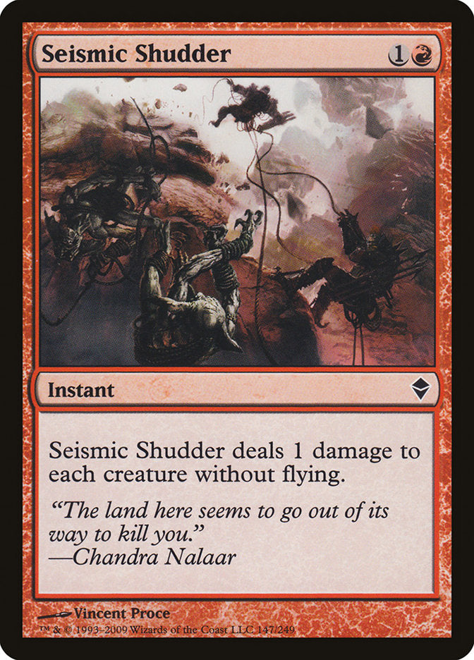 Seismic Shudder [Zendikar] | Rock City Comics