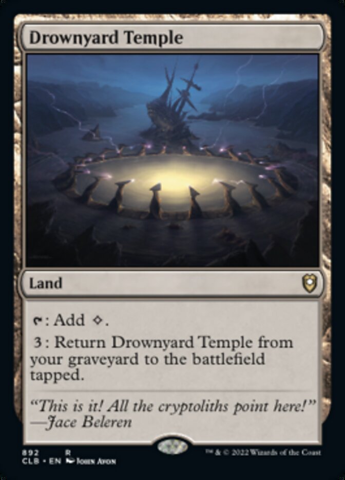 Drownyard Temple [Commander Legends: Battle for Baldur's Gate] | Rock City Comics