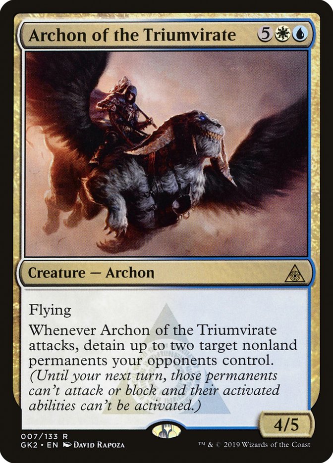 Archon of the Triumvirate [Ravnica Allegiance Guild Kit] | Rock City Comics