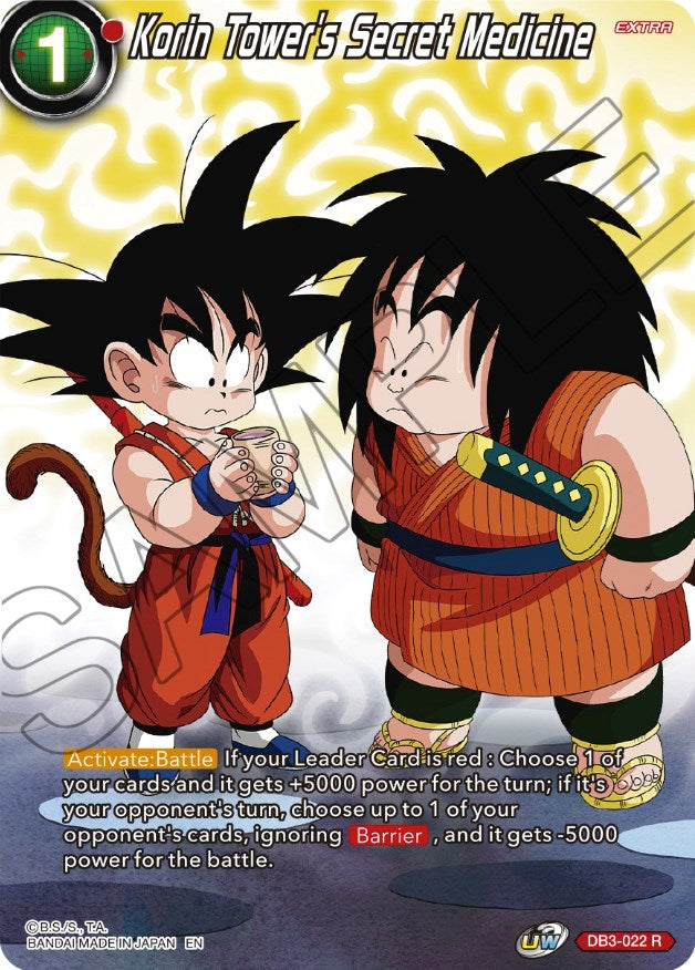 Korin Tower's Secret Medicine (DB3-022) [Theme Selection: History of Son Goku] | Rock City Comics