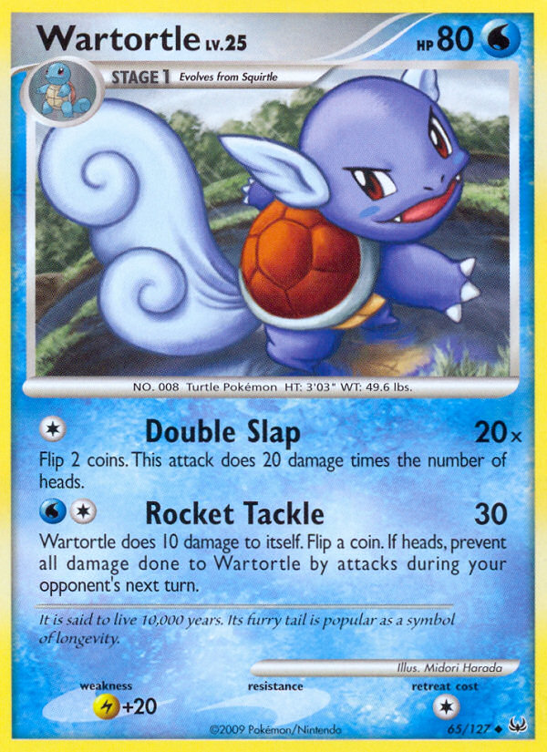 Wartortle (65/127) [Platinum: Base Set] | Rock City Comics