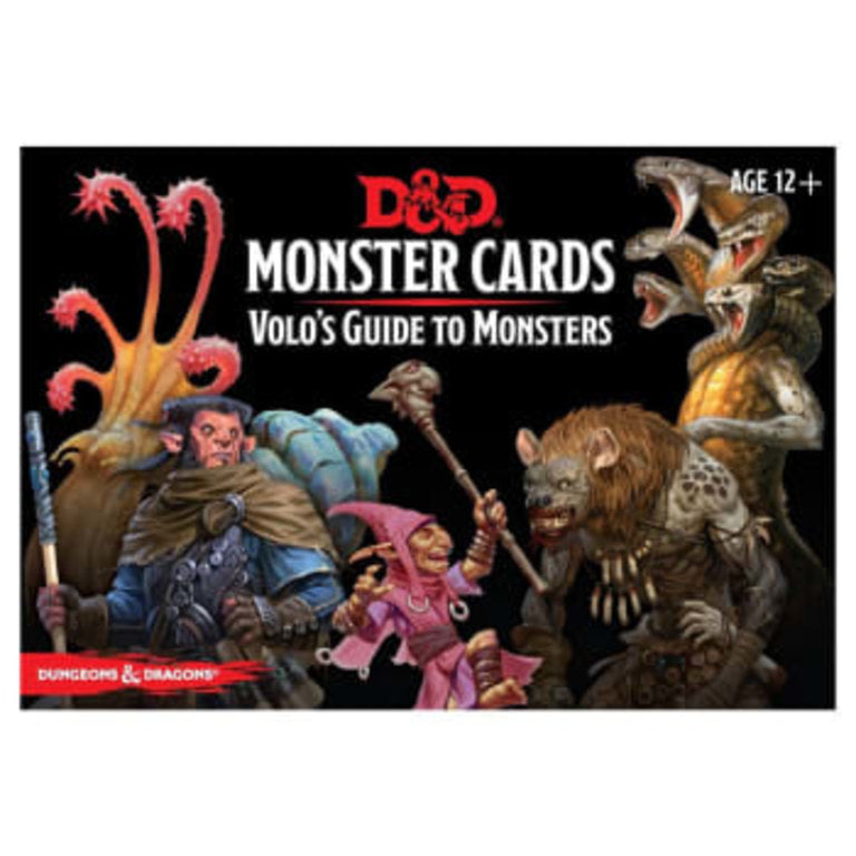 D&D Monster Cards: Volo's Guide to Monsters | Rock City Comics