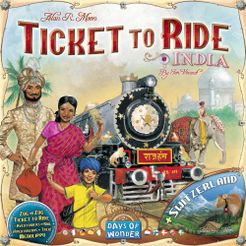 Ticket to Ride: India + Switzerland | Rock City Comics