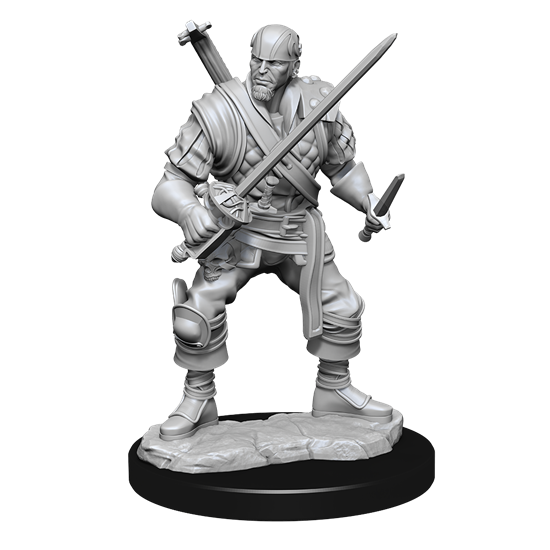 Dungeons & Dragons Nolzur’s Marvelous Miniatures: HUMAN BARD MALE | Rock City Comics