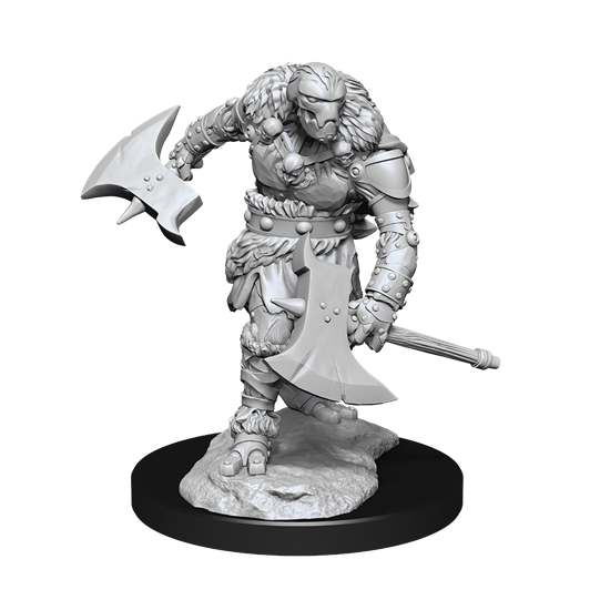 Dungeons & Dragons Nolzur’s Marvelous Miniatures: WARFORGED BARBARIAN | Rock City Comics