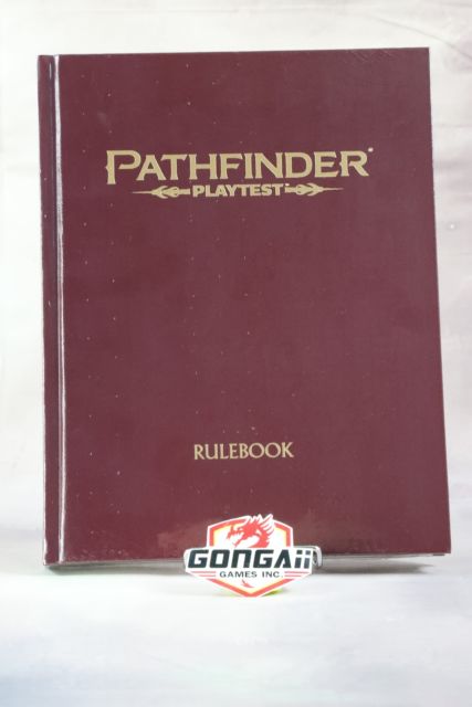 Limited ED. Pathfinder HC Playtest Rulebook | Rock City Comics