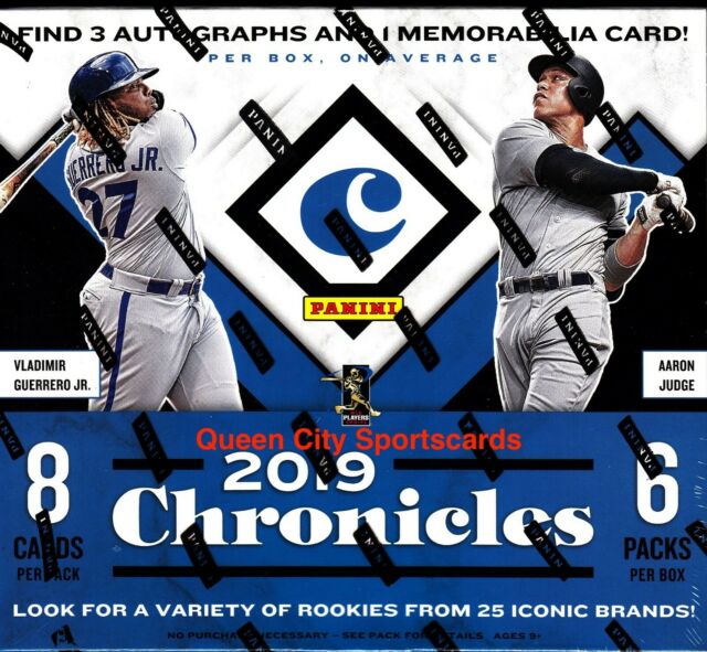 2019 Panini Chronicles Baseball Box | Rock City Comics