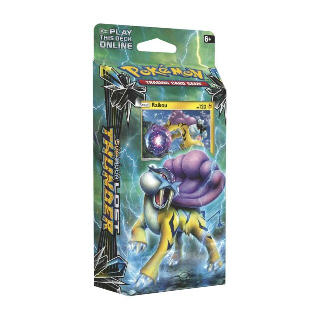 Pokemon Lost Thunder Storm Caller Raikou Theme Deck | Rock City Comics